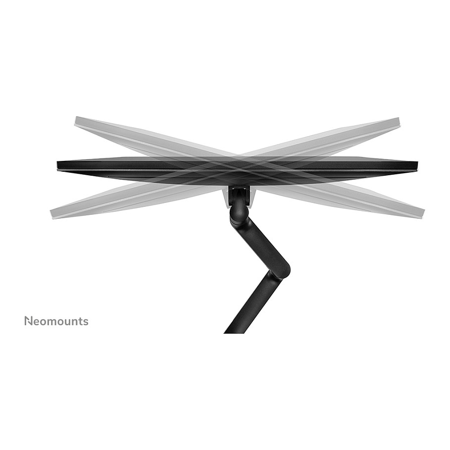 Mbajtëse për Monitor Neomounts DS60-425BL1 / 1 Monitor / 17–27" / deri 8kg / VESA 75x75 & 100x100 / Full Motion / Lartësi e Rregullueshme - Zezë 5