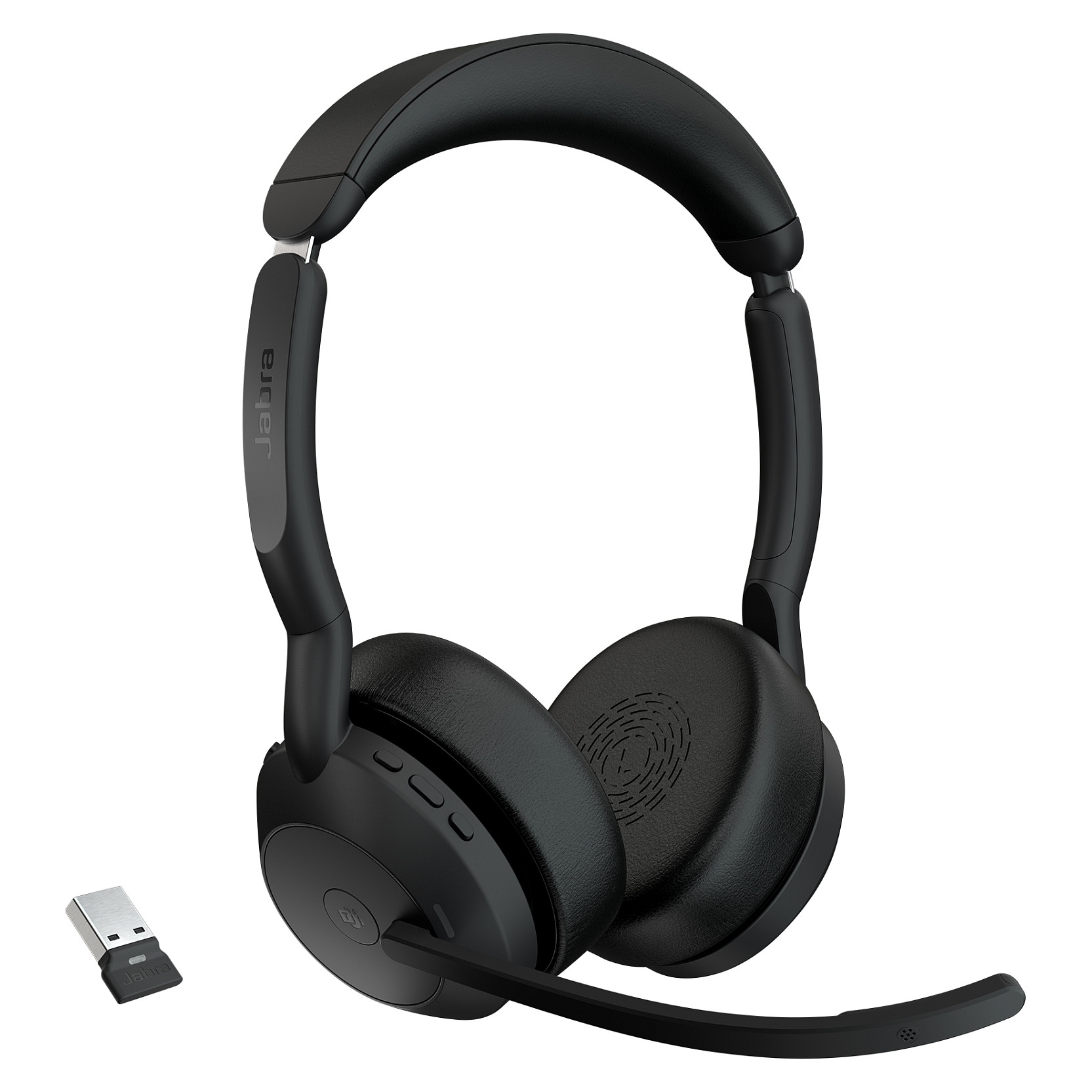 Kufje pa kabllo Jabra Evolve2 55 MS Stereo USB-A - Zezë