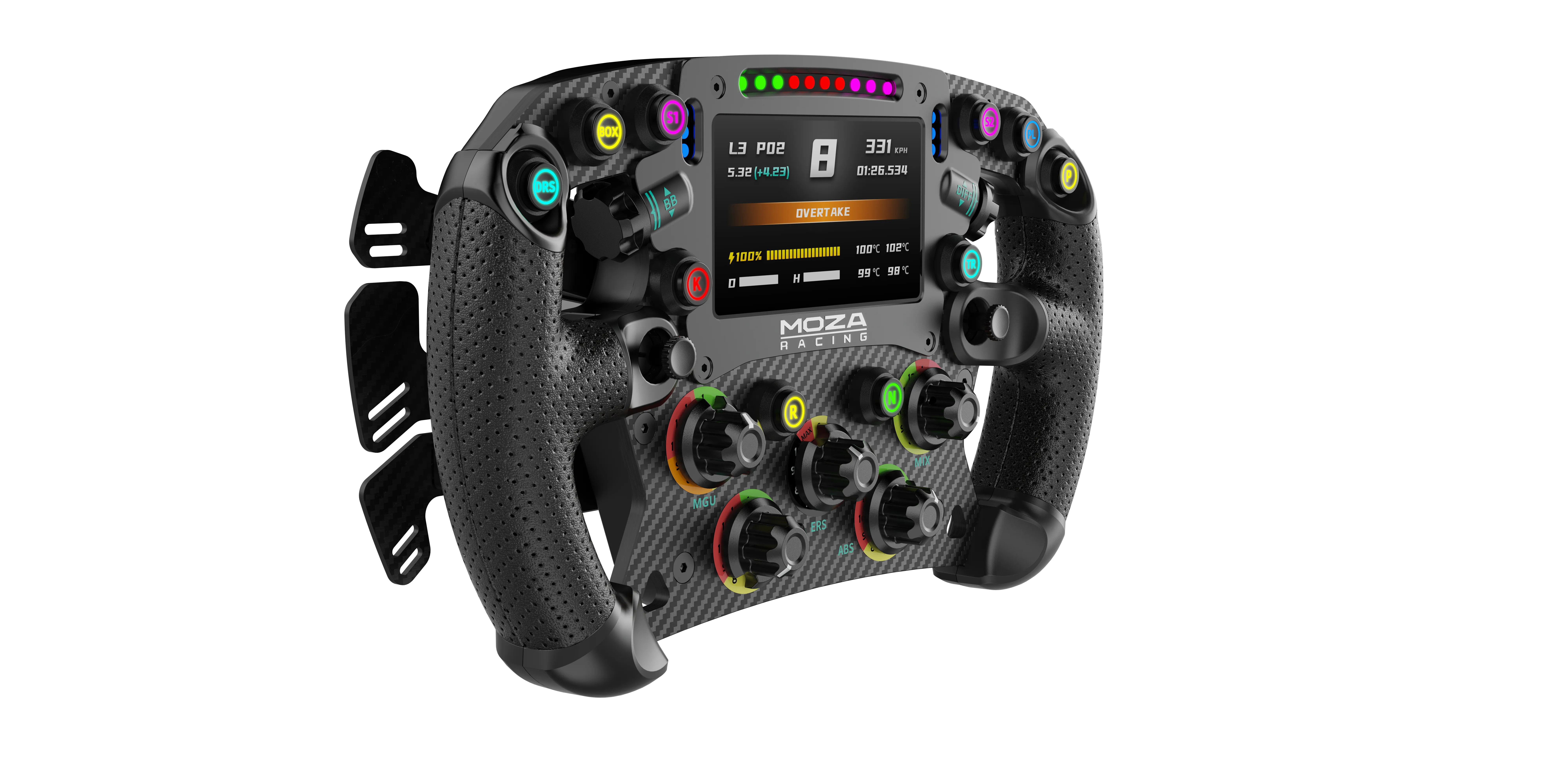 Kontroller Moza Racing FSR2 Formula Wheel - Zezë thumbnail 4