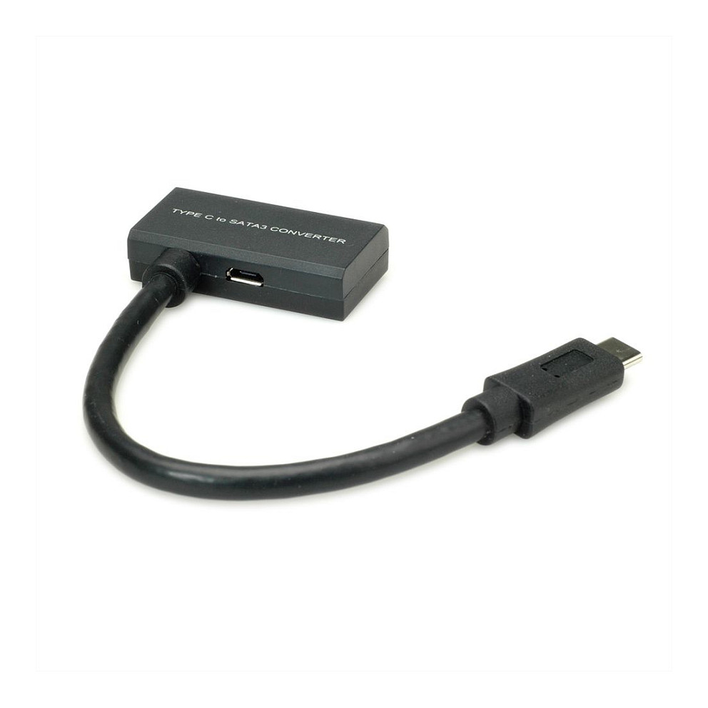Adapter VALUE 12.99.1051, USB 3.2 Gen 1, USB-C në SATA, për HDD/SSD 2,5", 6Gbps, 1m - Zezë 2
