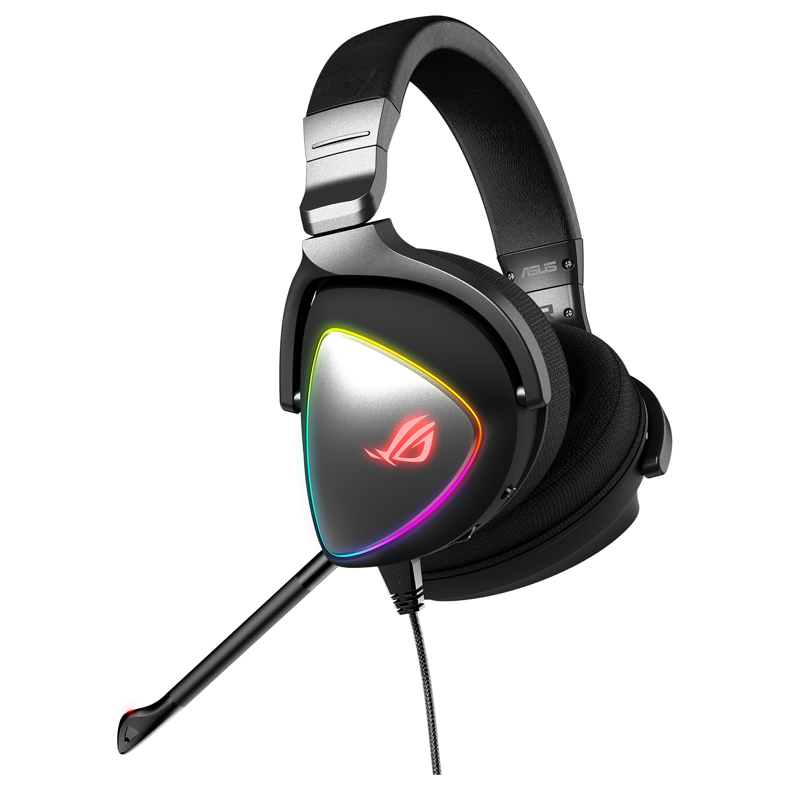 Kufje Gaming ASUS ROG Delta / USB-C / USB-A / 50mm / Hi-Res ESS Quad-DAC / RGB - Zezë 3