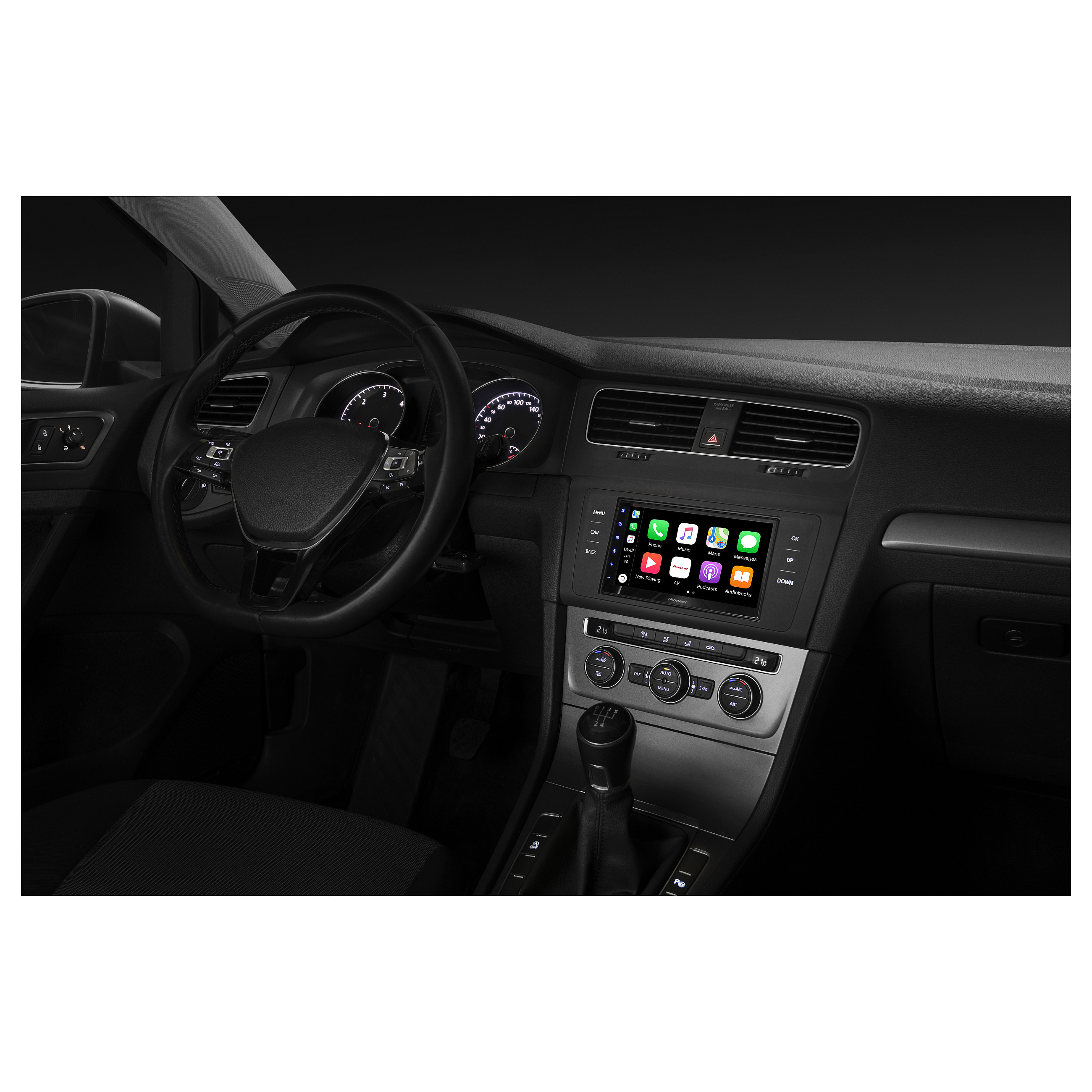 Radio multimedia për veturë Pioneer SPH-DA250DAB-AN, 2 DIN, ekran me prekje 6.8", Apple CarPlay, Android Auto, DAB+, Bluetooth - Zezë 5