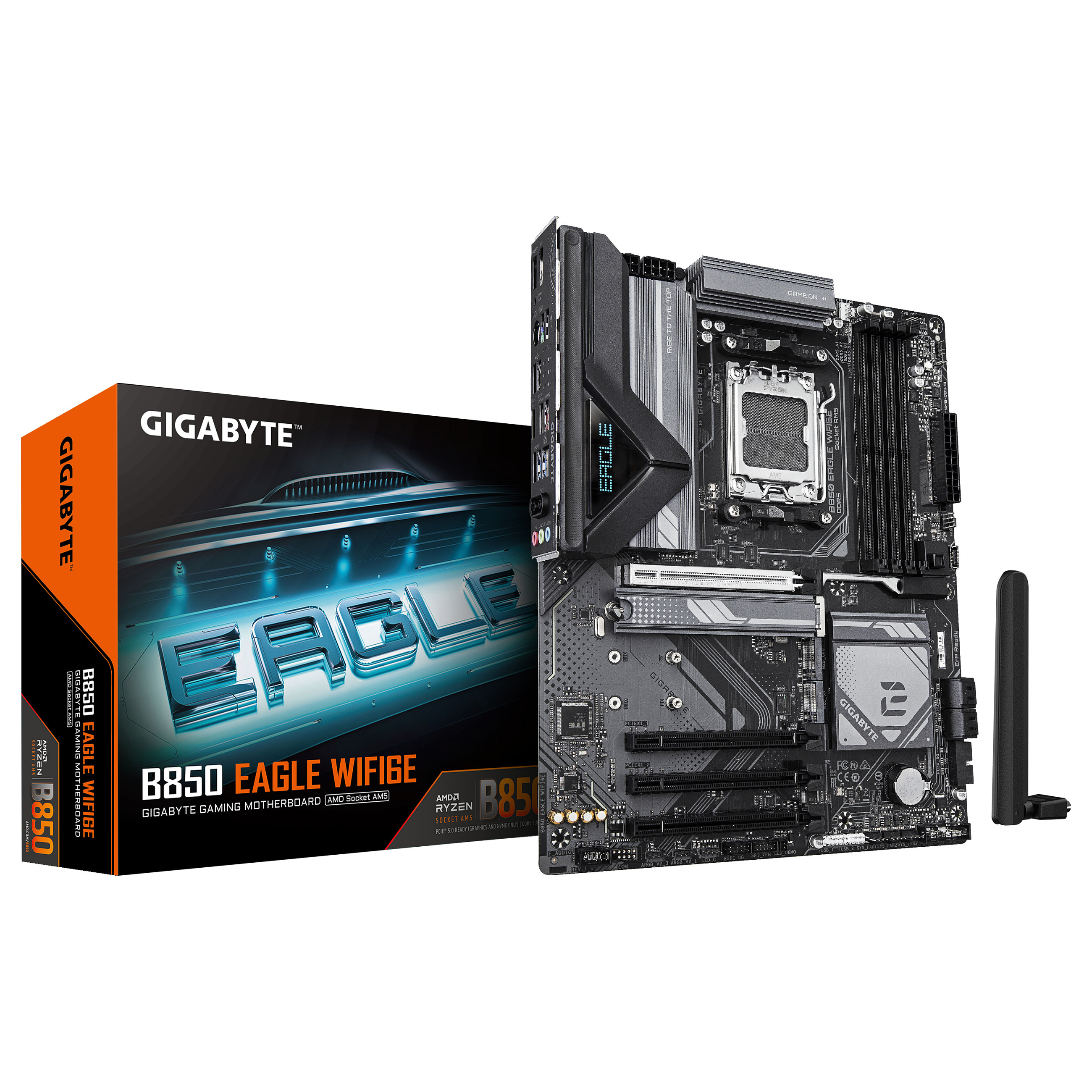 Pllakë Amë AMD AM5 Gigabyte B850 EAGLE WIFI6E / DDR5 / ATX / HDMI+DP