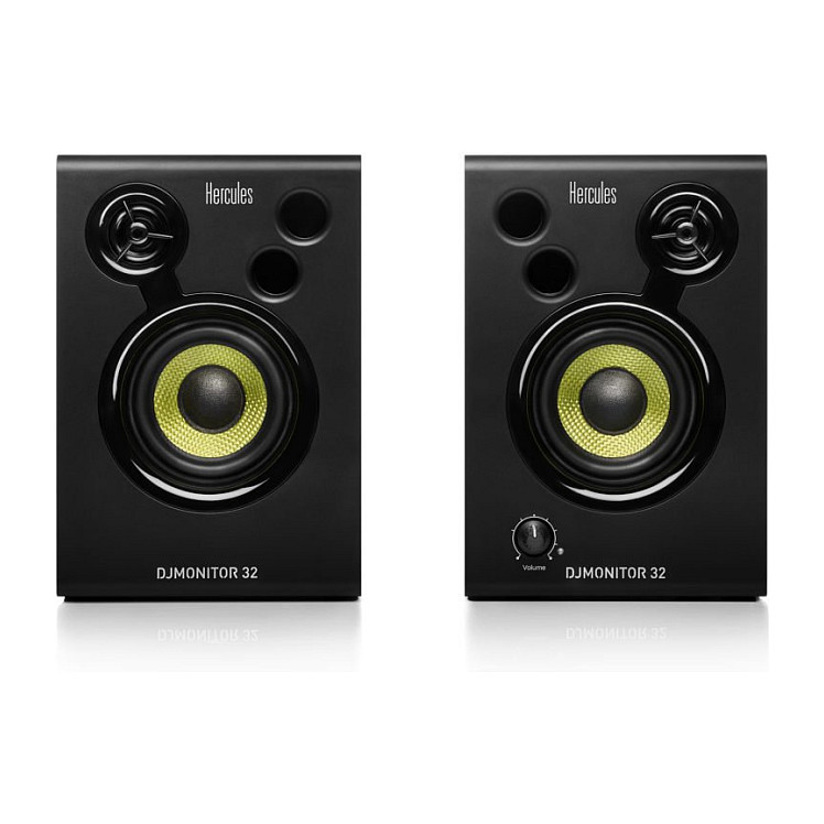 Altoparlantë Hercules DJMonitor 32, 2.0, 30W RMS, 60W Peak, RCA, Woofer 3" - Zezë 4