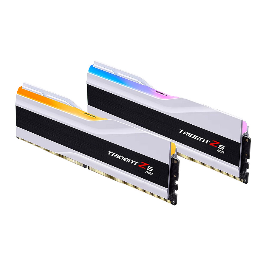 RAM Memorie DDR5 G.Skill Trident Z5 RGB / 32GB / 2x16GB / 6000MHz / CL36 / 1.35V / 288-pin DIMM / RGB - E bardhë