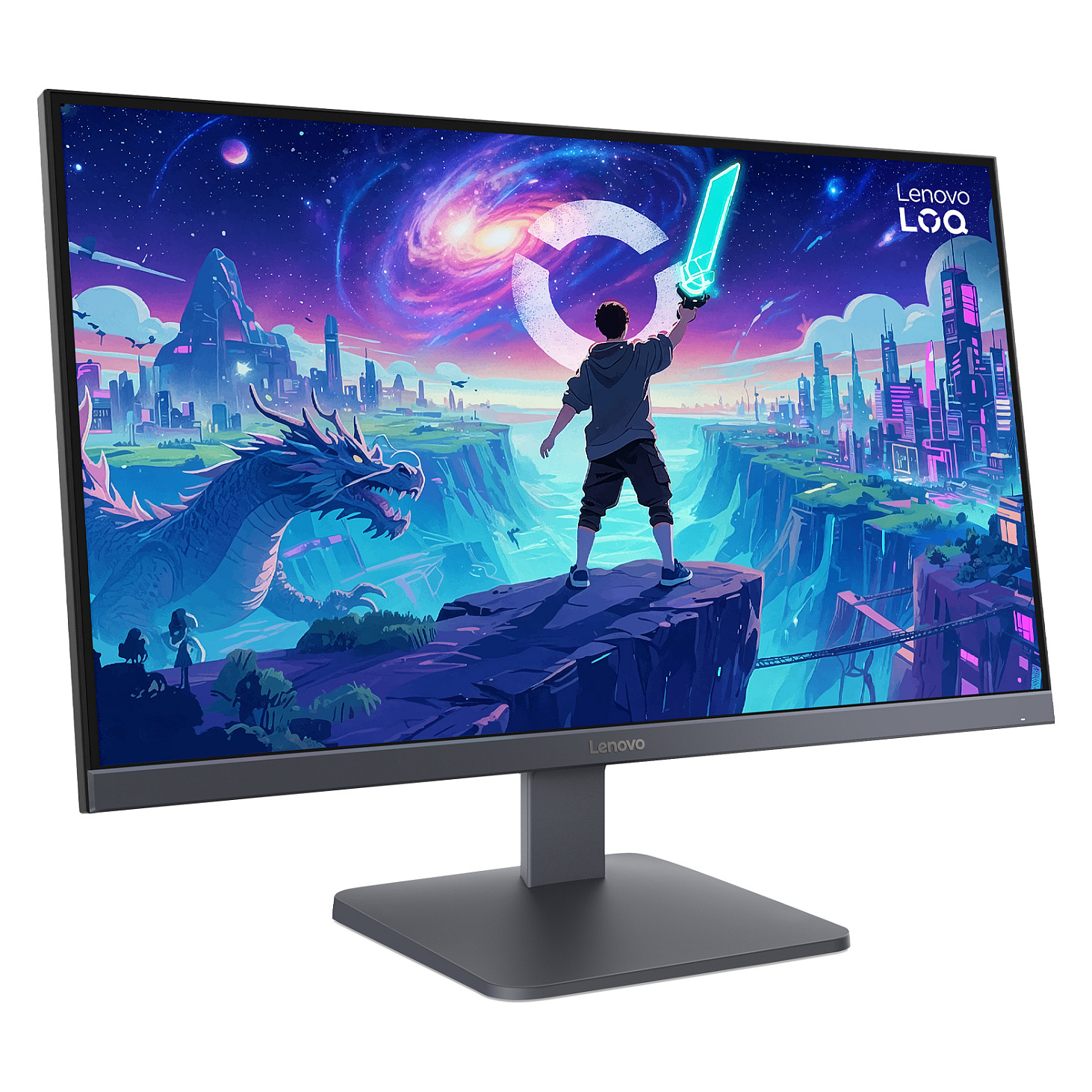 Monitor Gaming Lenovo LOQ 27Q-10, 27", QHD IPS, 180Hz, 1ms, 2xHDMI+DP - Hiri 2