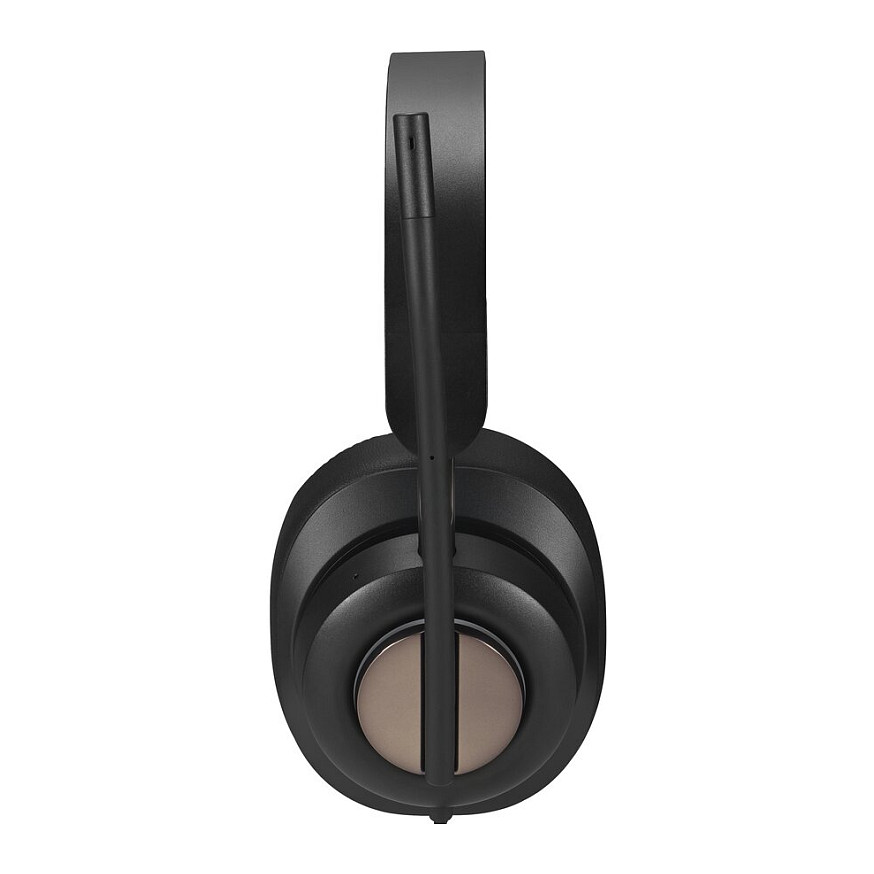Kufje me kabllo Kensington H2000 / USB-C / Stereo / 40mm / Mikrofon me reduktim të zhurmës - Zezë 4