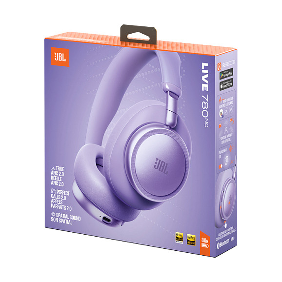 Kufje pa kabllo JBL Live 780NC / Over-Ear / Bluetooth 6.0 / 40mm / 10-40000Hz / True Adaptive Noise Cancelling 2.0 / Multipoint - Vjollcë 8