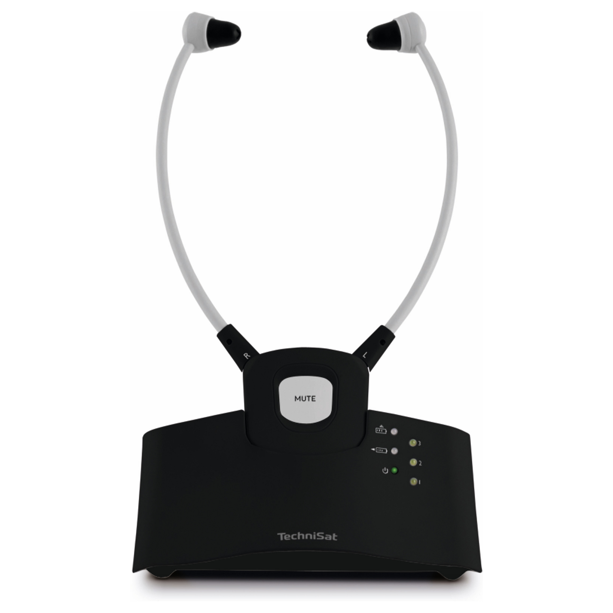Kufje pa kabllo TechniSat StereoMan ISI 3, 2.4GHz, Toslink, AUX, Mikrofon - Zezë