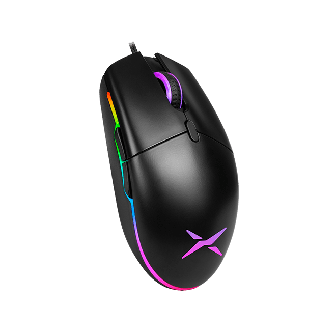 Maus Gaming Delux M630BU / Wired / Optik / RGB / 4000 DPI / I zi 4
