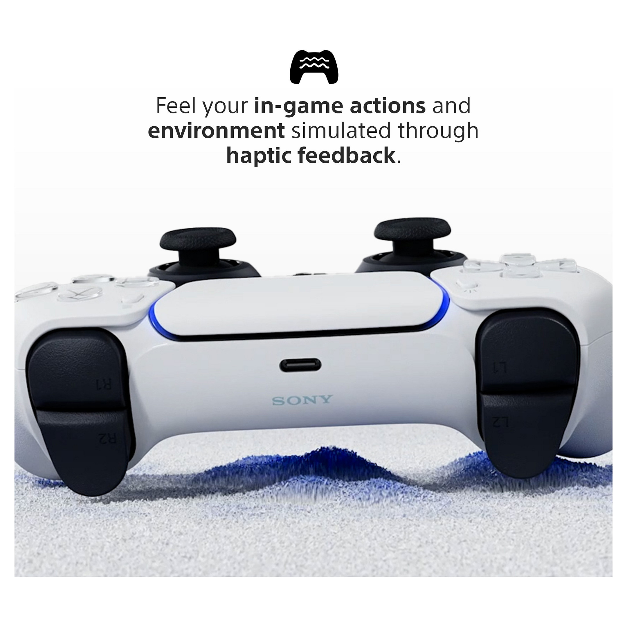 Kontroller për Sony PlayStation 5 DualSense Wireless Controller – Bardhë thumbnail 5