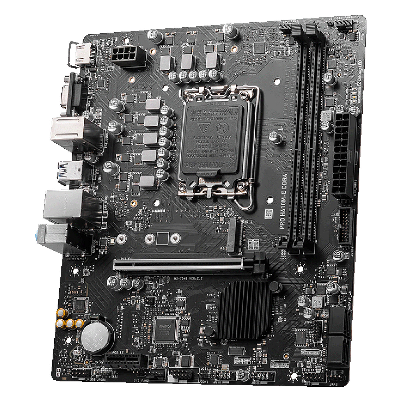 Pllakë Amë MB Intel MSI 1700 H610M-E PRO mATX D4 thumbnail 3