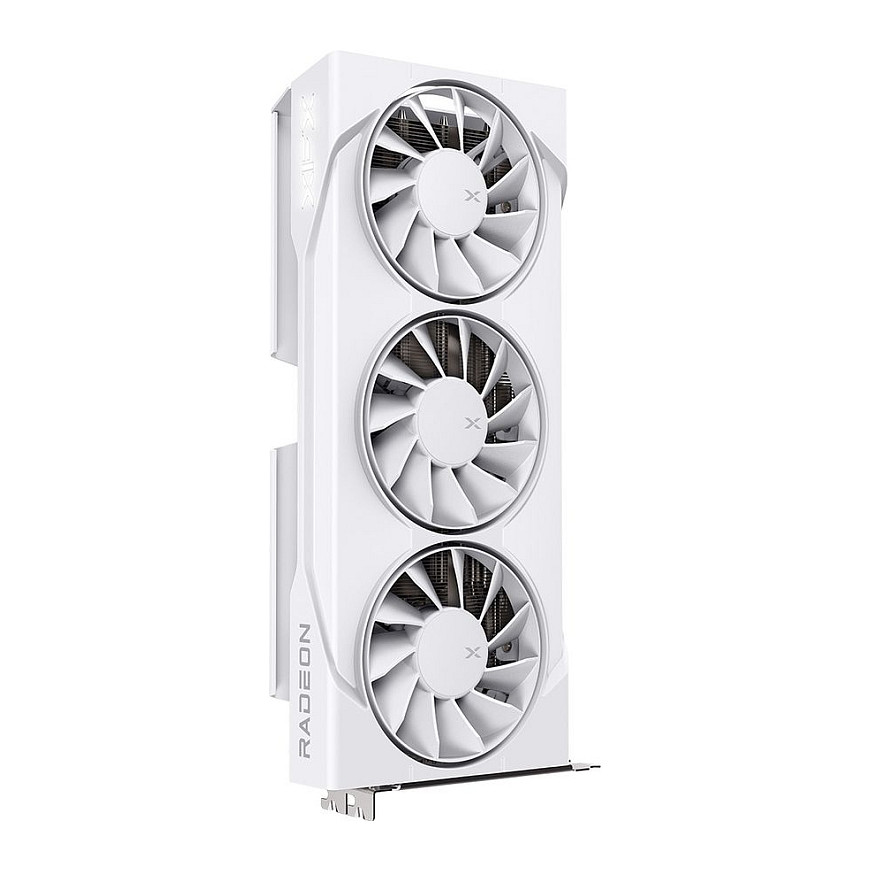 Kartelë grafike RX 9060 XT 16GB XFX Radeon SWIFT OC GDDR6 3 Fan white