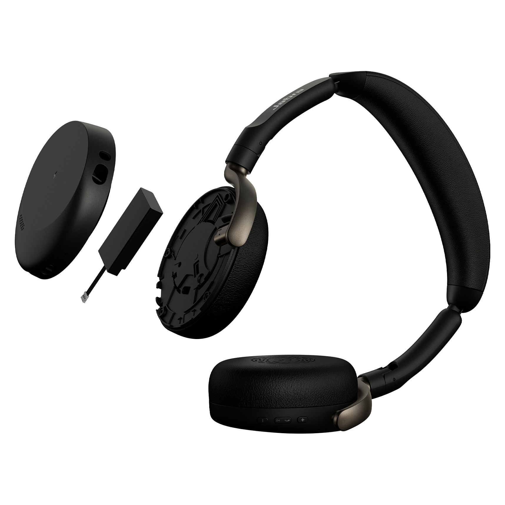 Kufje pa kabllo Jabra Evolve3 65 Flex MS / Bluetooth 5.3 / USB-C / 28mm / Microsoft Teams / ANC - Zezë 8