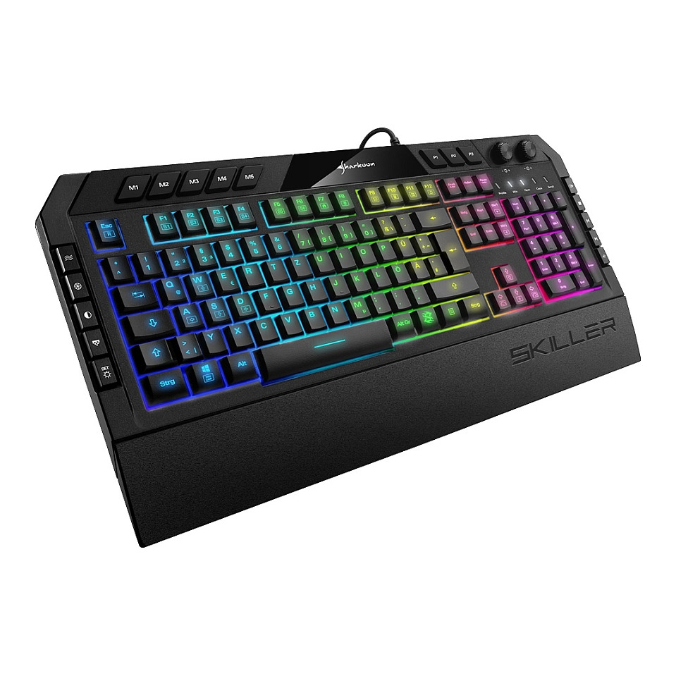 Tastierë Gaming Sharkoon SKILLER SGK36W / Wireless / QWERTZ / Mekanike / RGB LED / Full-size - Zezë 9