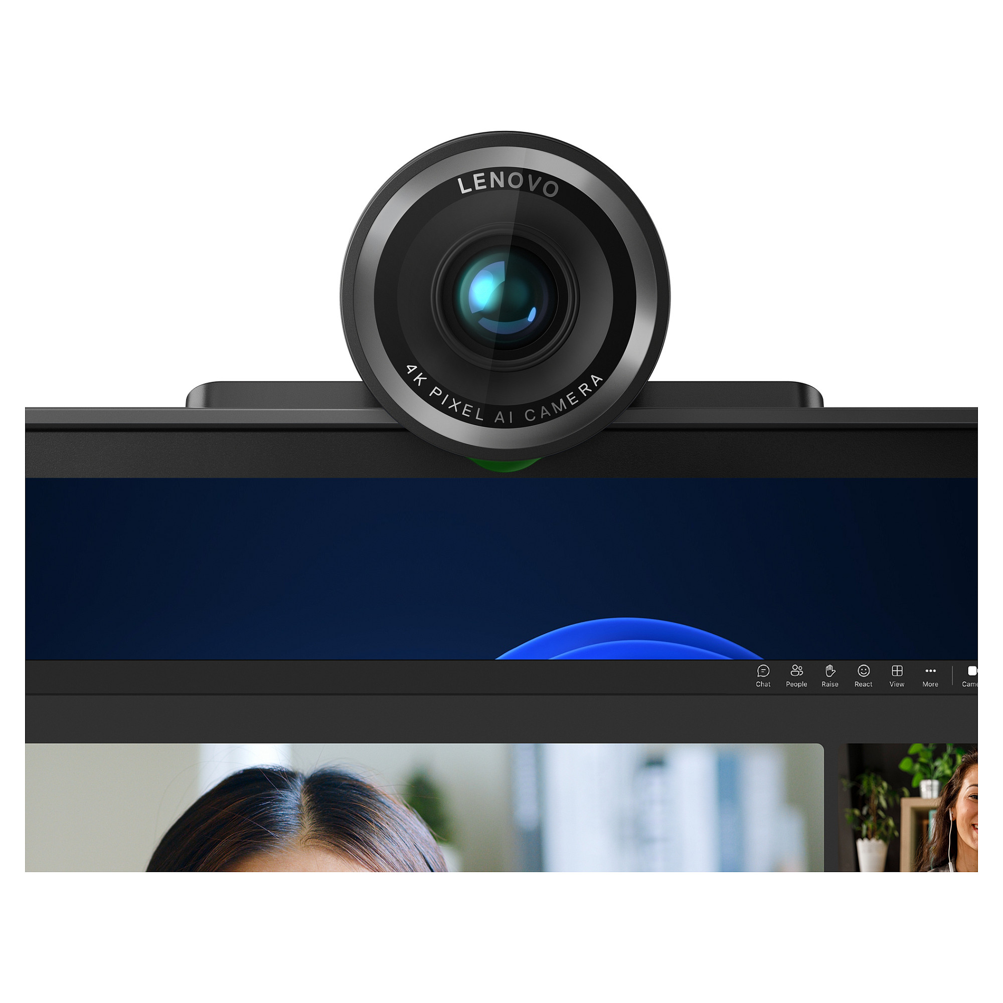 Webcam Lenovo 4K Pro / Adjustable FOV 90/78/65 / HDR / AI Framing – Zezë 5