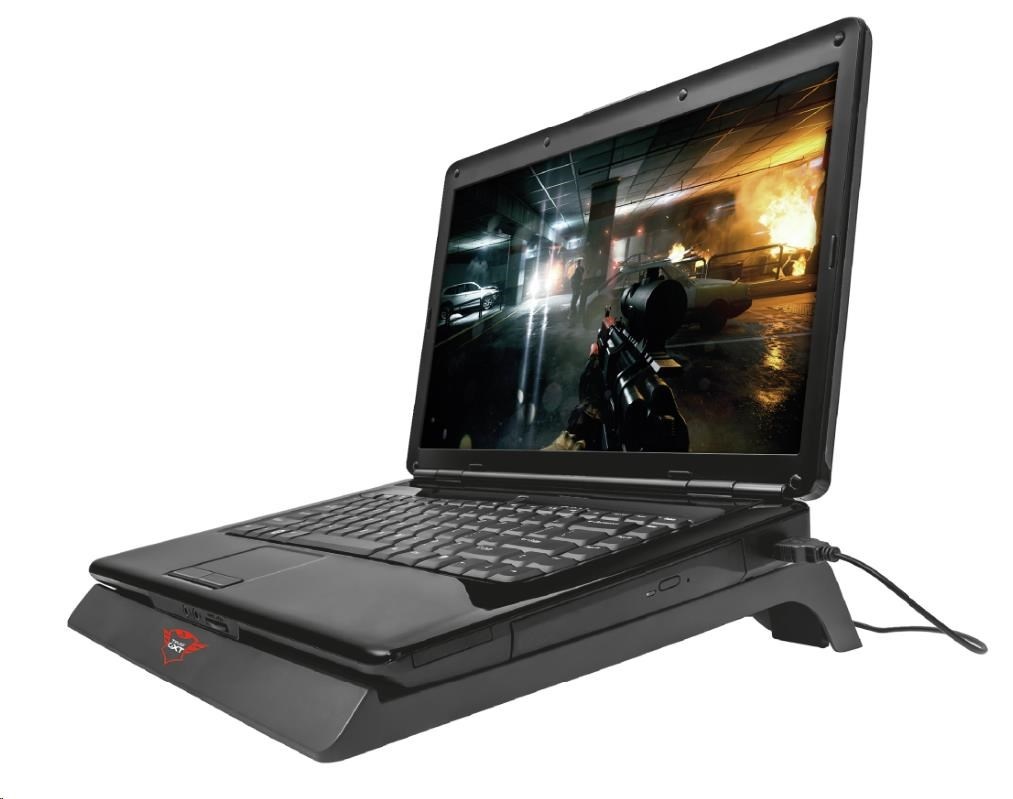 Ftohës për Laptop Trust / GXT 220 Kuzo / Laptop Cooling Pad – Zezë 4