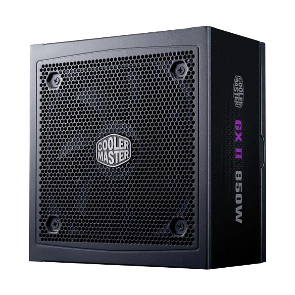 Furnizues Energjie Cooler Master GX II Gold 850 / 850W / ATX 3.1 / 80 PLUS Gold / Fully Modular - Zezë