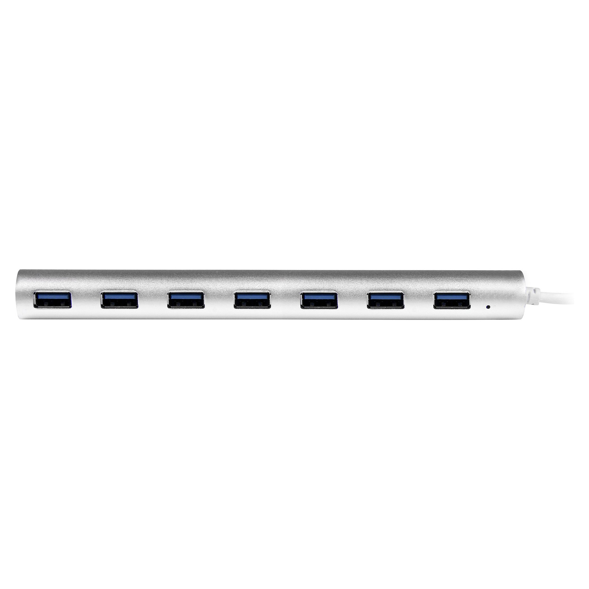 Hub StarTech ST73007UA / 7x USB-A / 5Gbps / 35W PS – Argjend/Bardhë 3