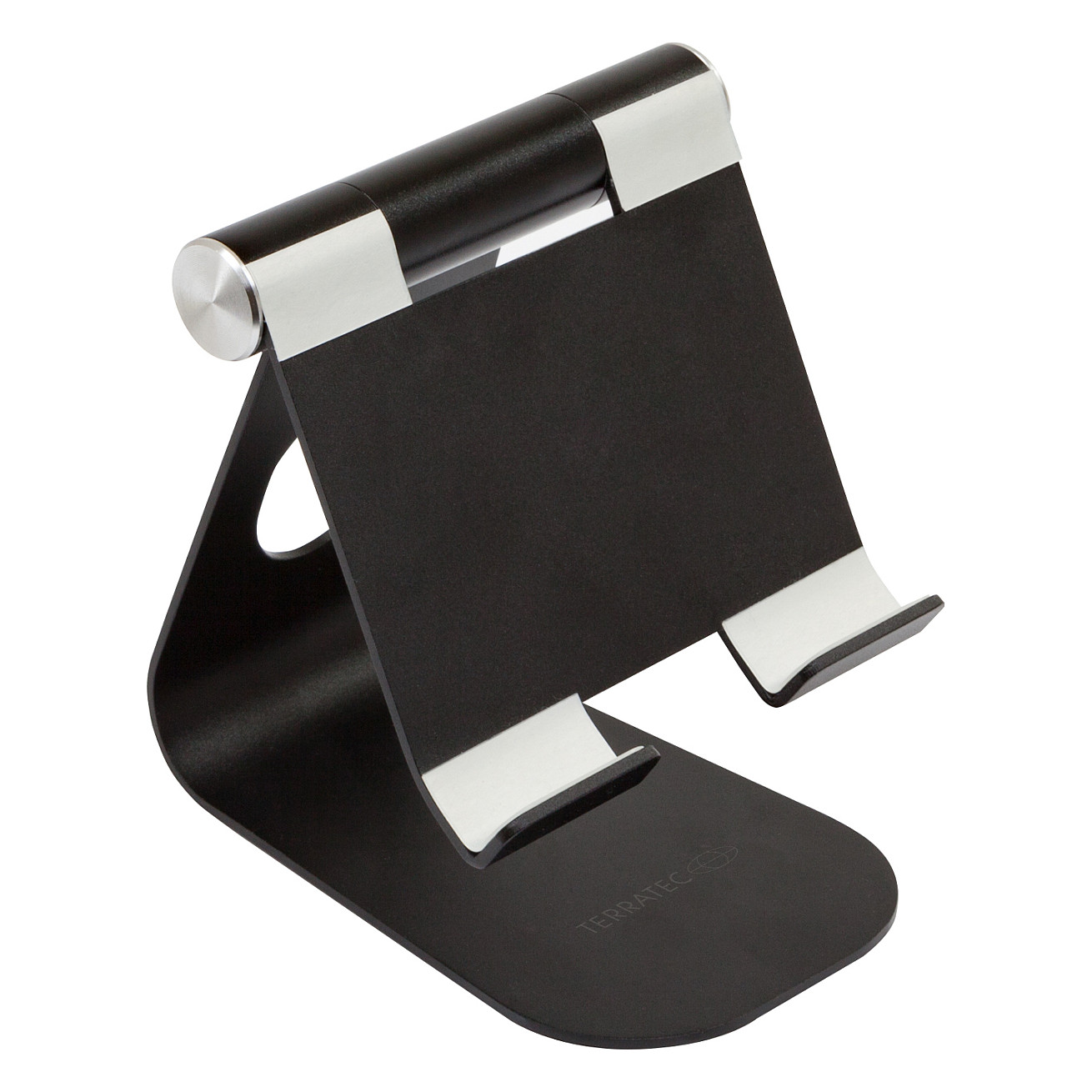 Aksesorë për Tabletë TerraTec iTab M / Mbajtëse Tavoline / 3.5–10" – Zezë/Argjend