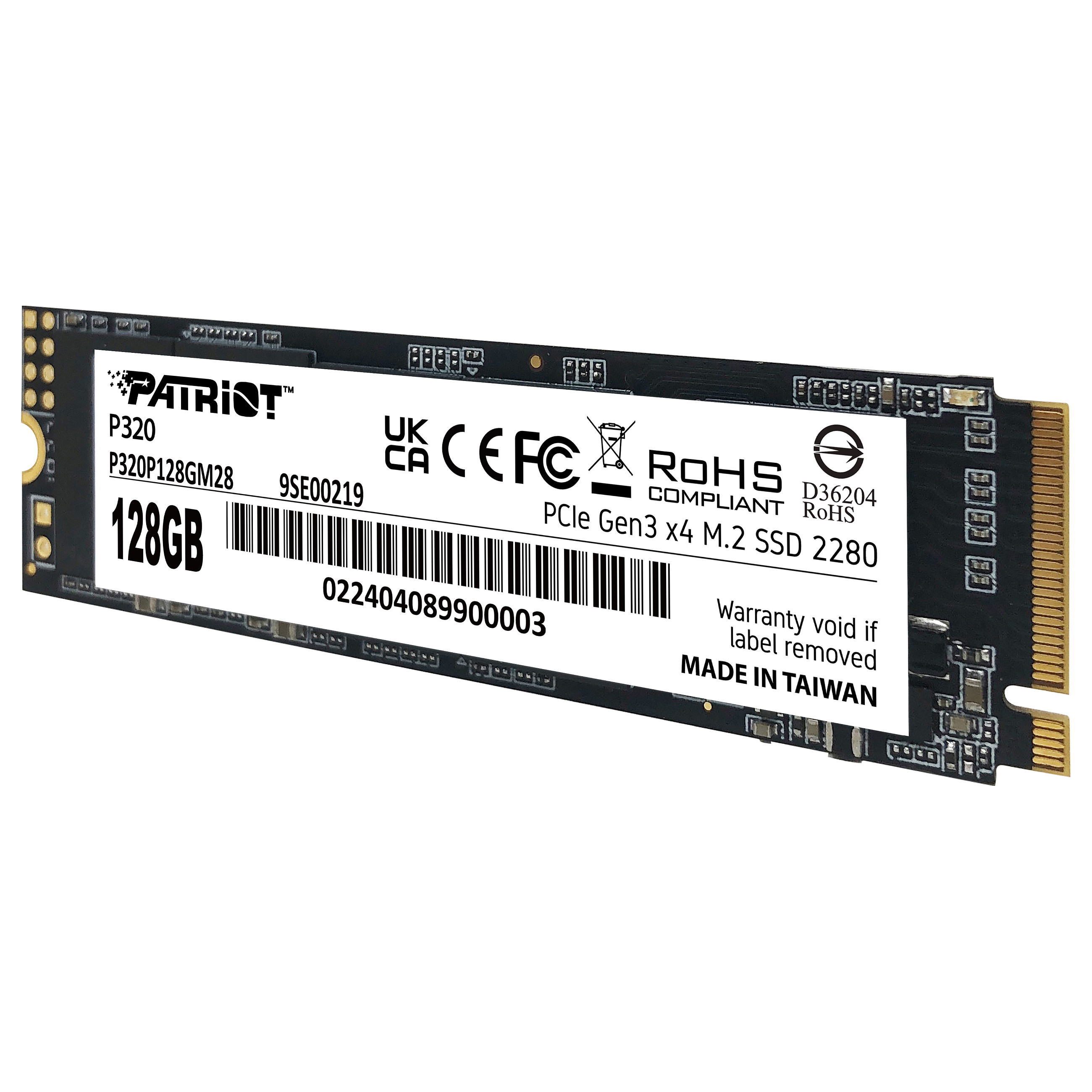 SSD e Brendshme Patriot Memory P320 / 128GB / M.2 thumbnail 4