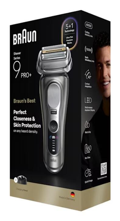 Makinë e rrojës Braun Series 9 Pro+ / 9615s – Zezë/Hiri 3