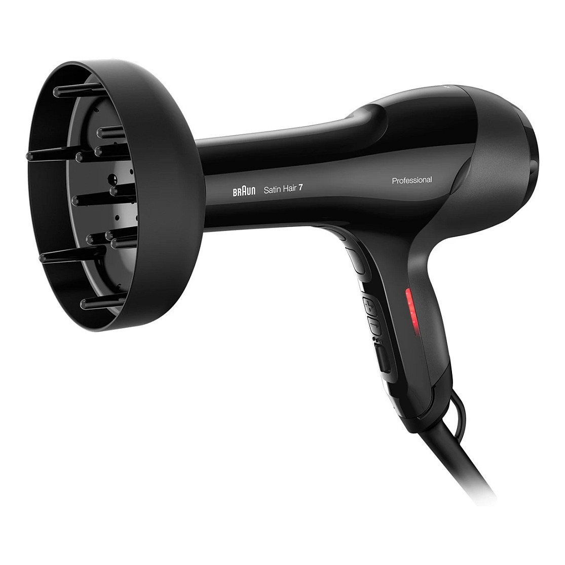 Tharëse për Flokë Braun Satin Hair 7 SensoDryer HD 785, 2000 W, Teknologji Jonike – Zezë 3
