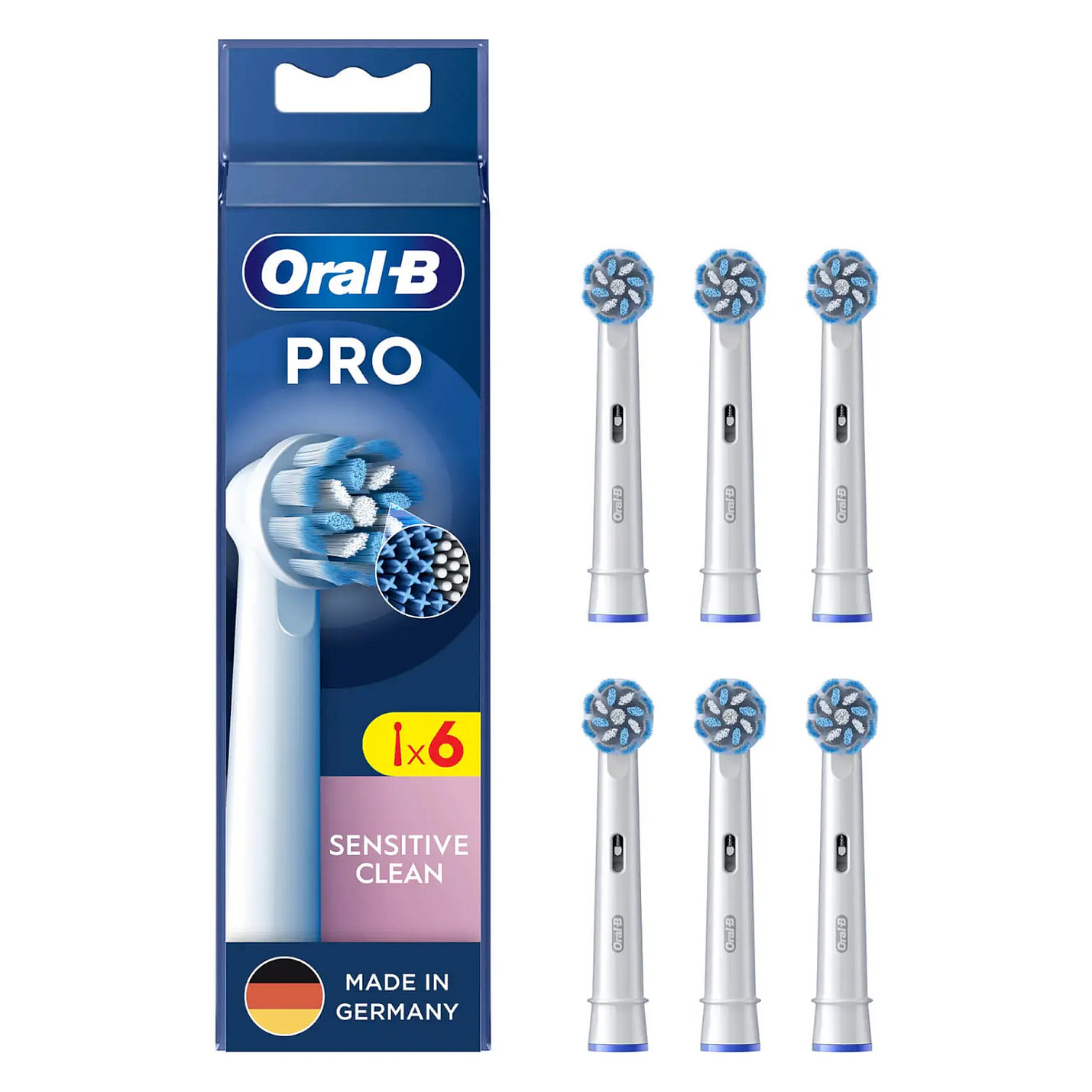 Koka Zëvendësuese për Furçë Dhëmbësh Oral-B iO Ultimative Reinigung / 4 Copë / Fije të Anuar / Pastrim 360° – Zezë 9