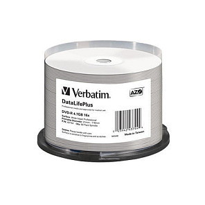 DVD Verbatim DataLifePlus DVD-R 4.7GB, 16x, 50 Copë