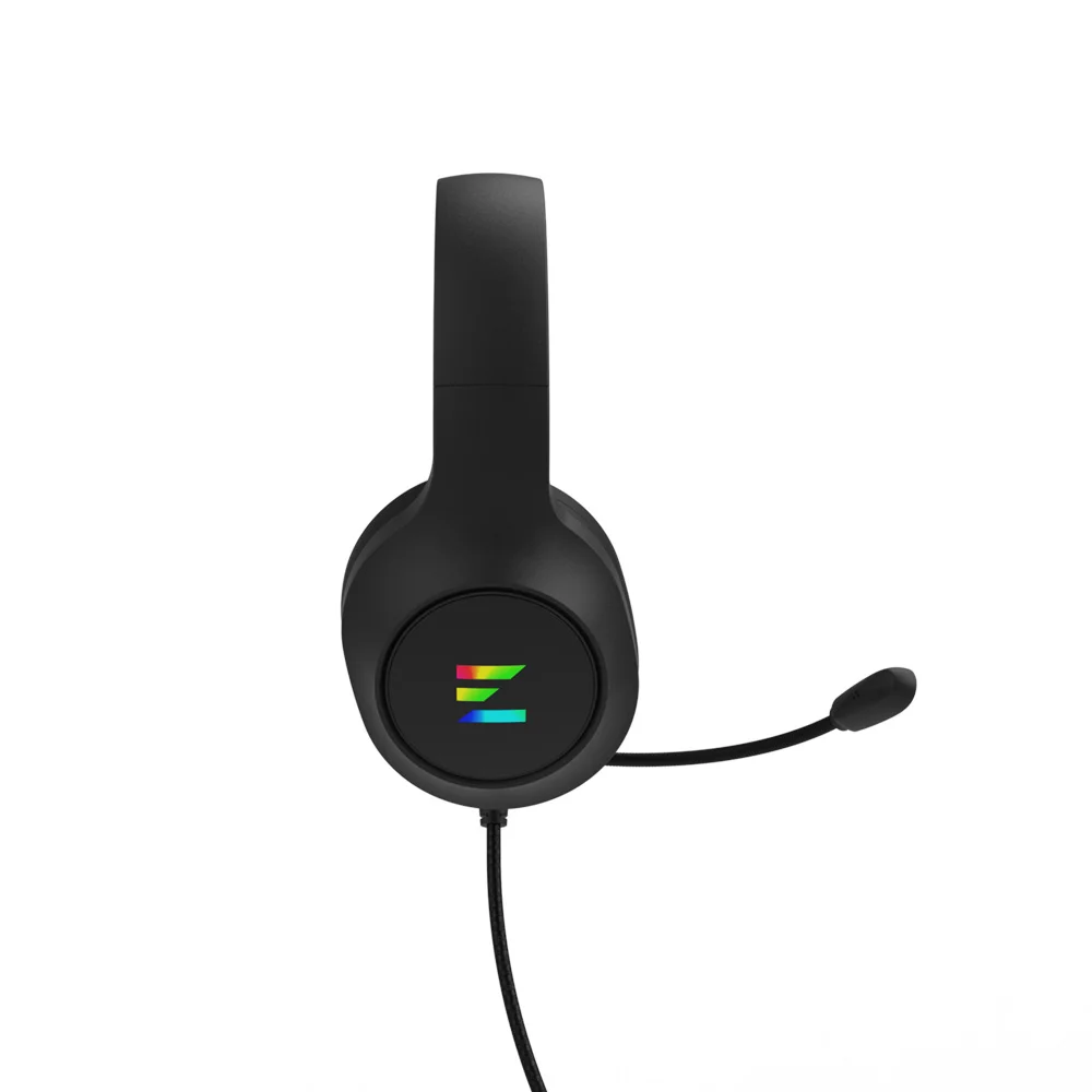 Kufje Gaming Zalman ZM-HPS310 BK / Wired / USB / 50mm / Virtual 7.1 / Mikrofon / Spectrum RGB – Zezë 4