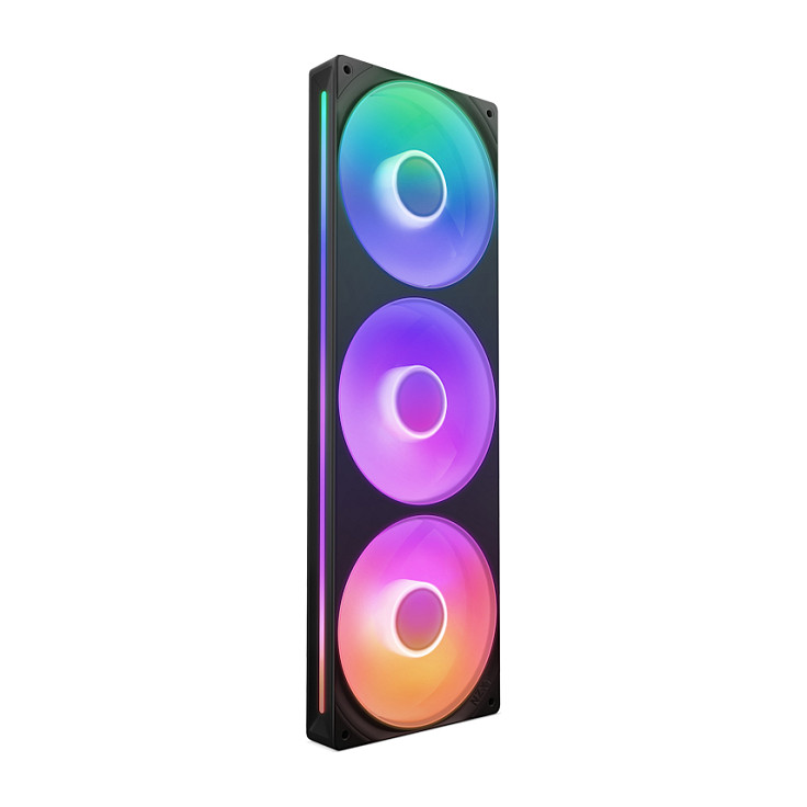 Ftohës për Kasë NZXT F360 / 360mm / 500-2400 RPM / PWM / ARGB – Zezë