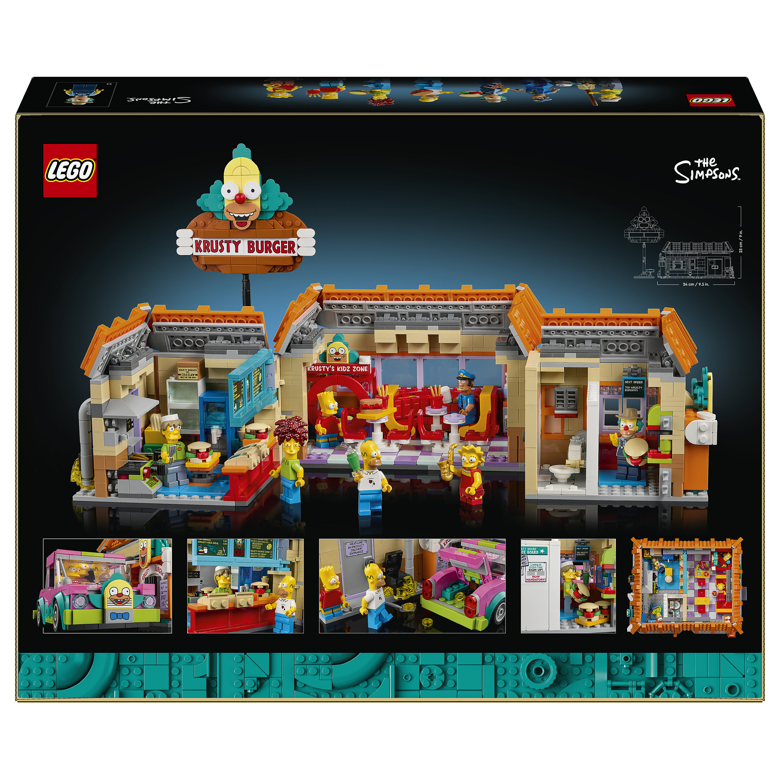 LEGO ICONS The Simpsons: Krusty Burger thumbnail 6