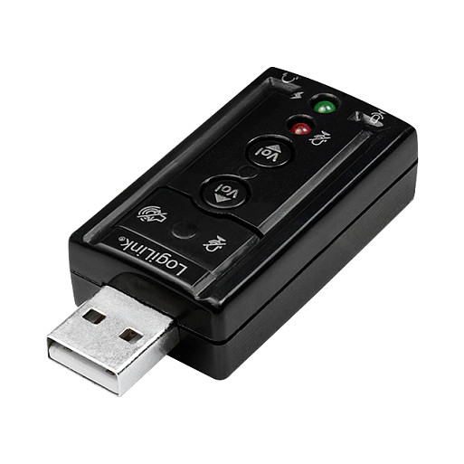 Adapter audio USB 2.0 LogiLink UA0078, USB-A, 2 × 3.5 mm, Virtual 7.1 – Zezë 2