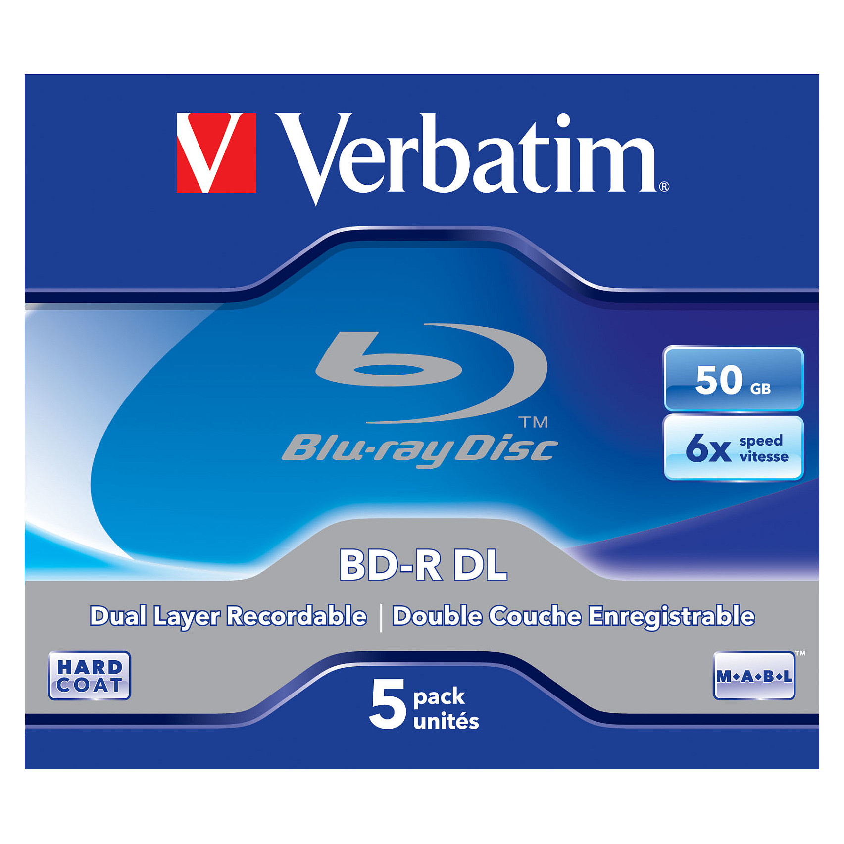 Disk Verbatim BD-R 50GB, 6x, 5 Copë 2