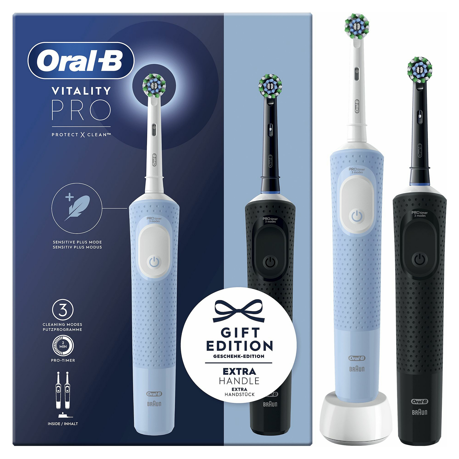 Furçë dhëmbësh elektrike Oral-B iO Series 3N / iO Magnetic / 3 Modalitete / Pressure Sensor / Timer 2 Minuta – Bardhë/Zezë 4