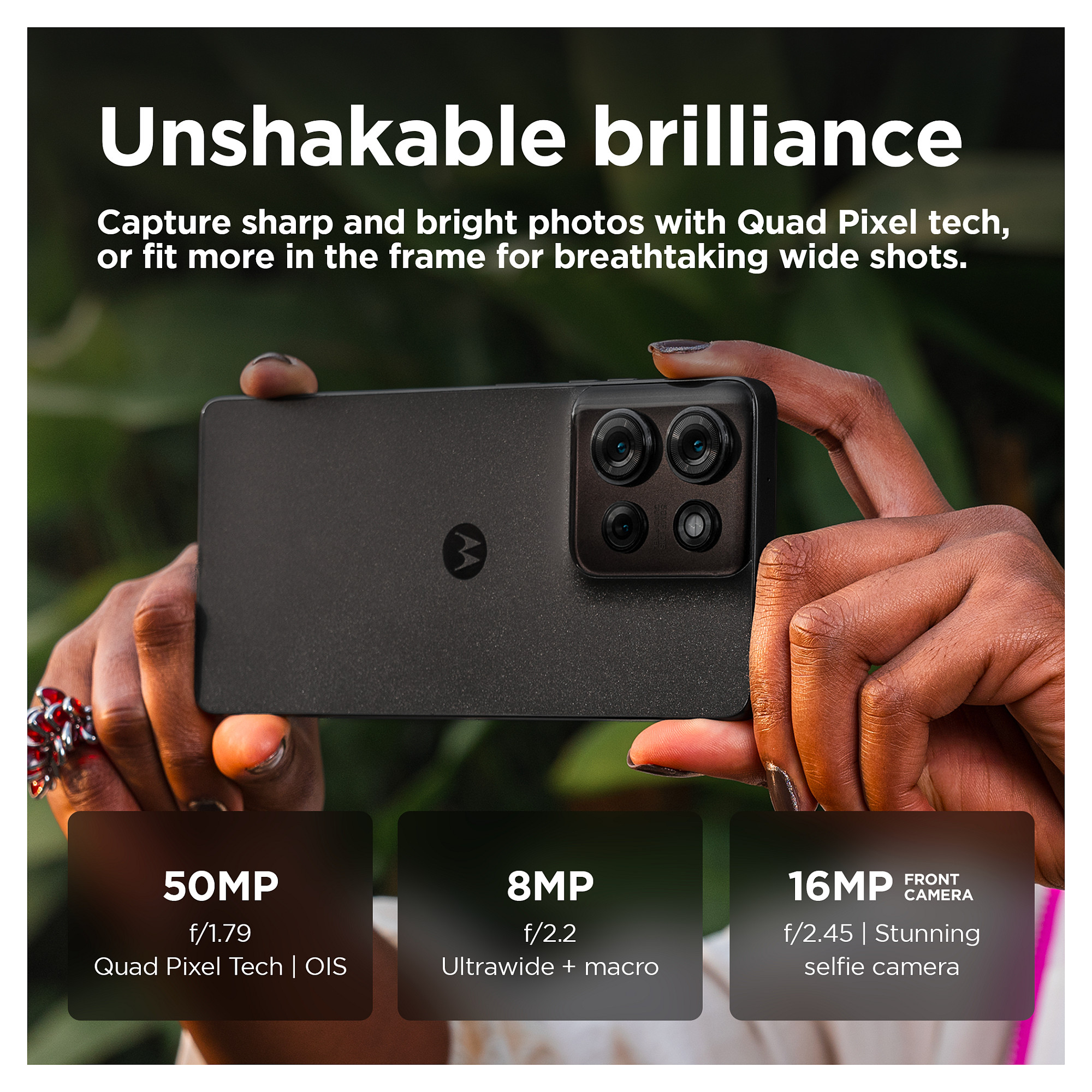 Telefon Android Motorola moto g75 5G / Snapdragon 6 Gen 3 / 8GB / 128GB / 6.78" Full HD+ LCD / 120Hz / 50MP – Gri 7