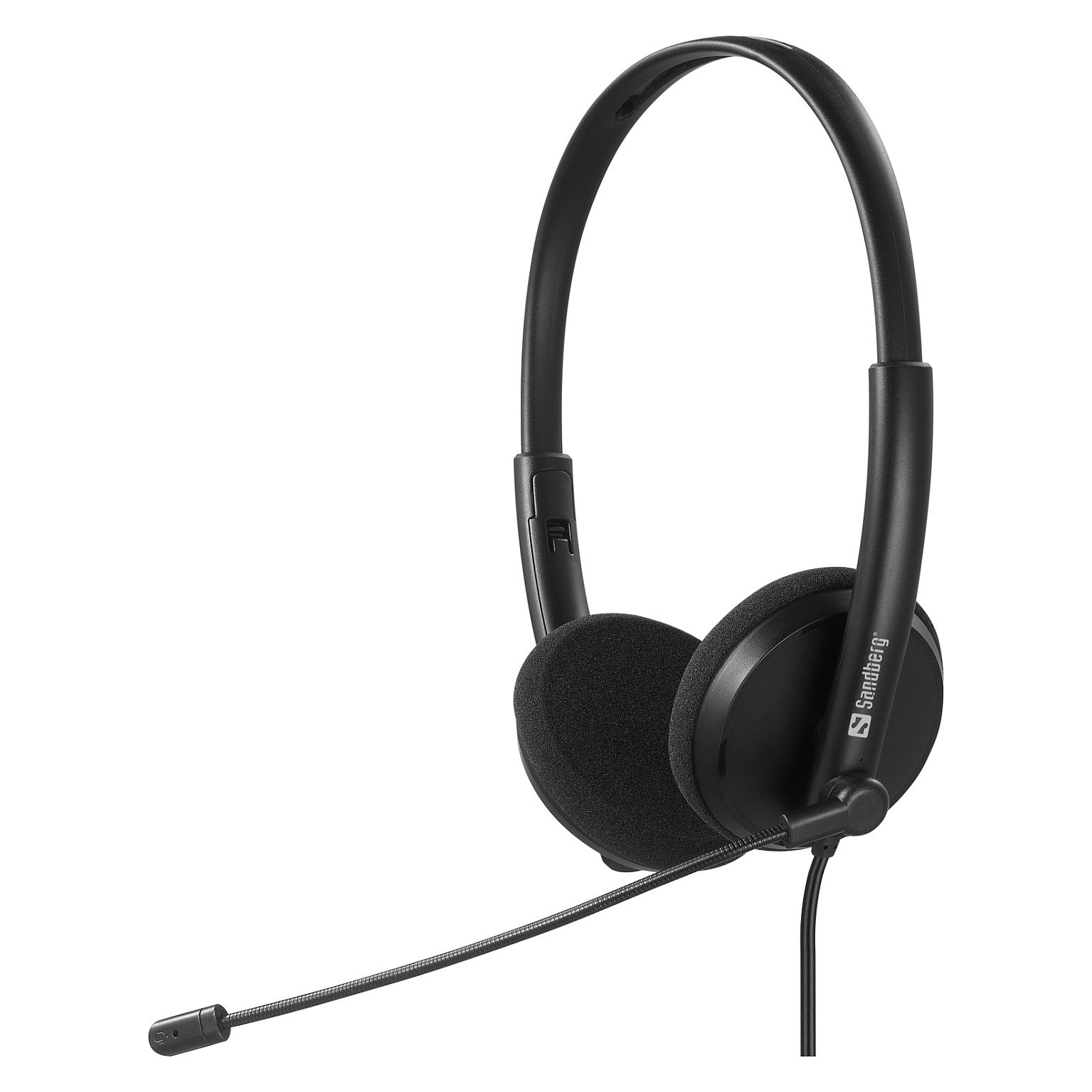 Kufje me kabllo Sandberg USB-C Office Headset 126-46 / USB-C / 27mm / 20-20000Hz / Mikrofon / 2m - Zezë