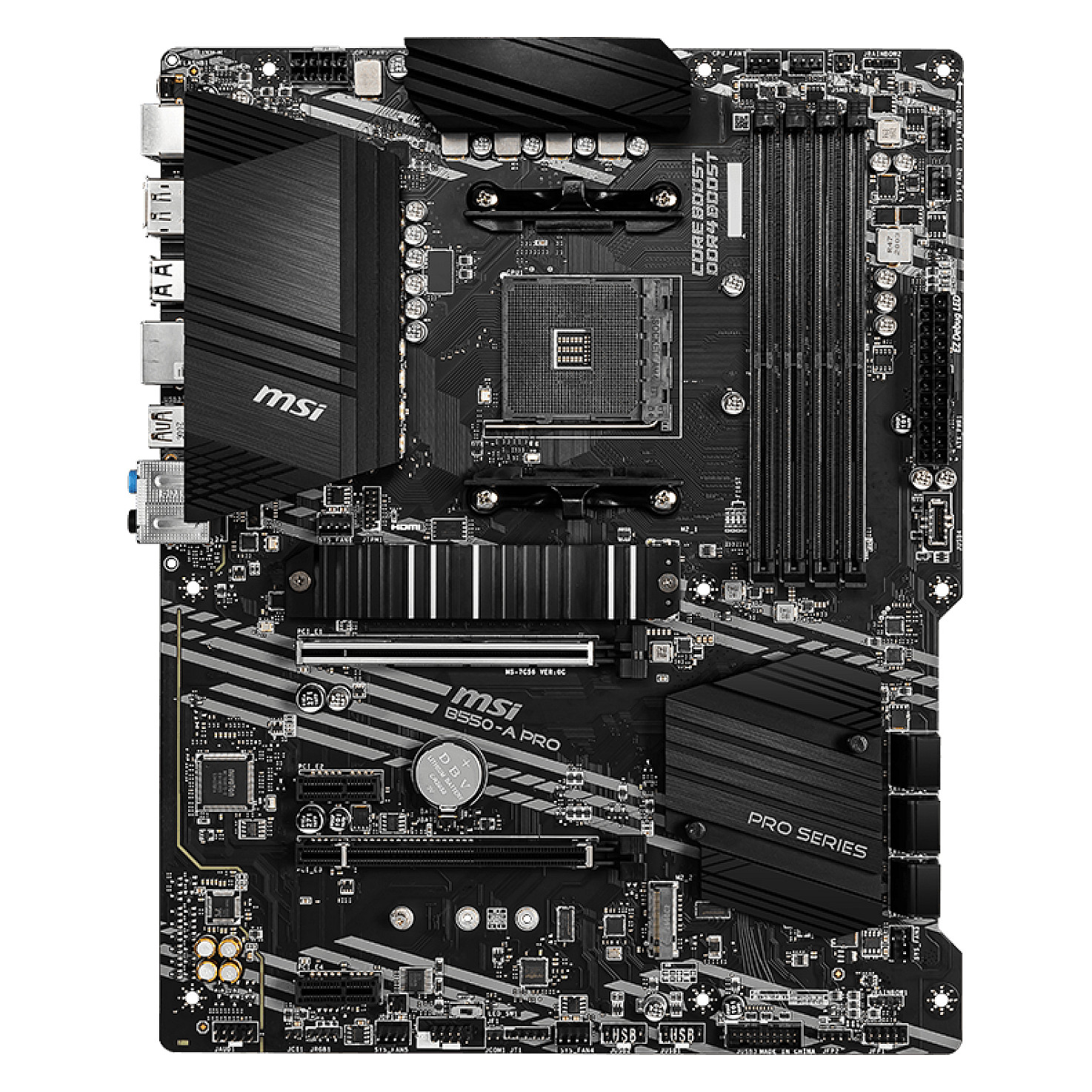 Pllakë Amë AM4 MSI B550-A PRO thumbnail 2
