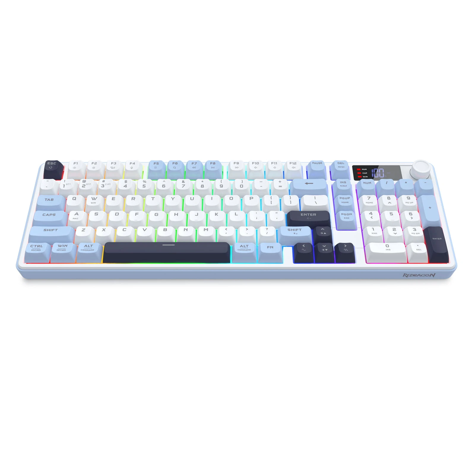 Tastierë Gaming Redragon K707WBB-RGB StarBlade Wired / US Language – Blu 9
