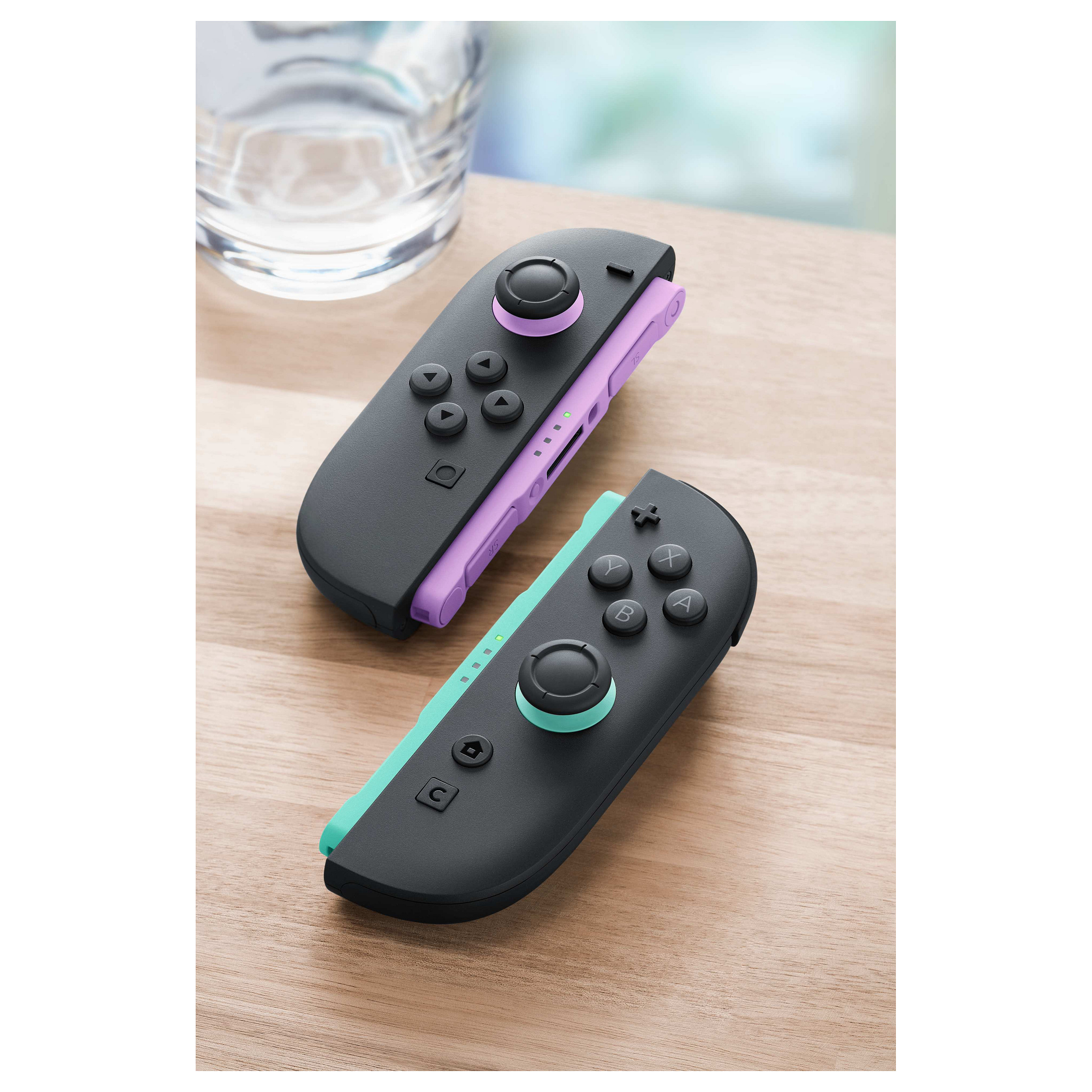 Kontroller Nintendo Joy-Con 2, Nintendo Switch 2, Set prej 2 Copësh – Zezë , Vjollcë , Gjelbër 4