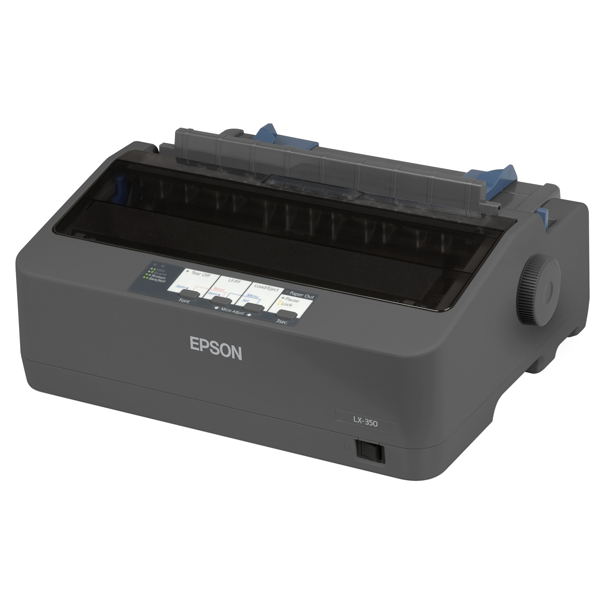 Printer Epson LX-350 / Mono Dot Matrix Printer A4 9-Pin / 240dpi / USB Serial Parallel - Zezë