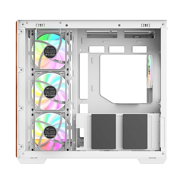 Kasë PC Thermaltake View 380 WS ARGB / Midi Tower / ATX / 4x 120mm ARGB Fan / Tempered Glass - Bardhë 5