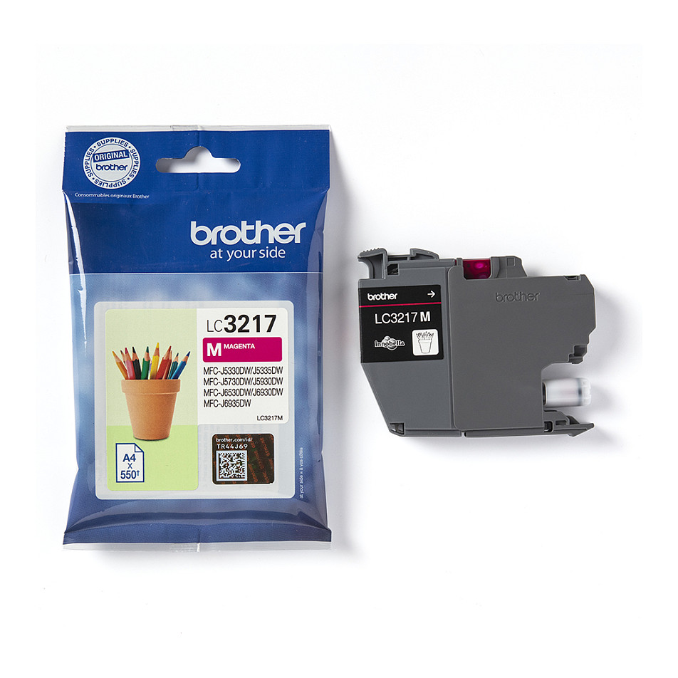 Ink Brother LC3217M, 550 faqe - Rozë thumbnail 5