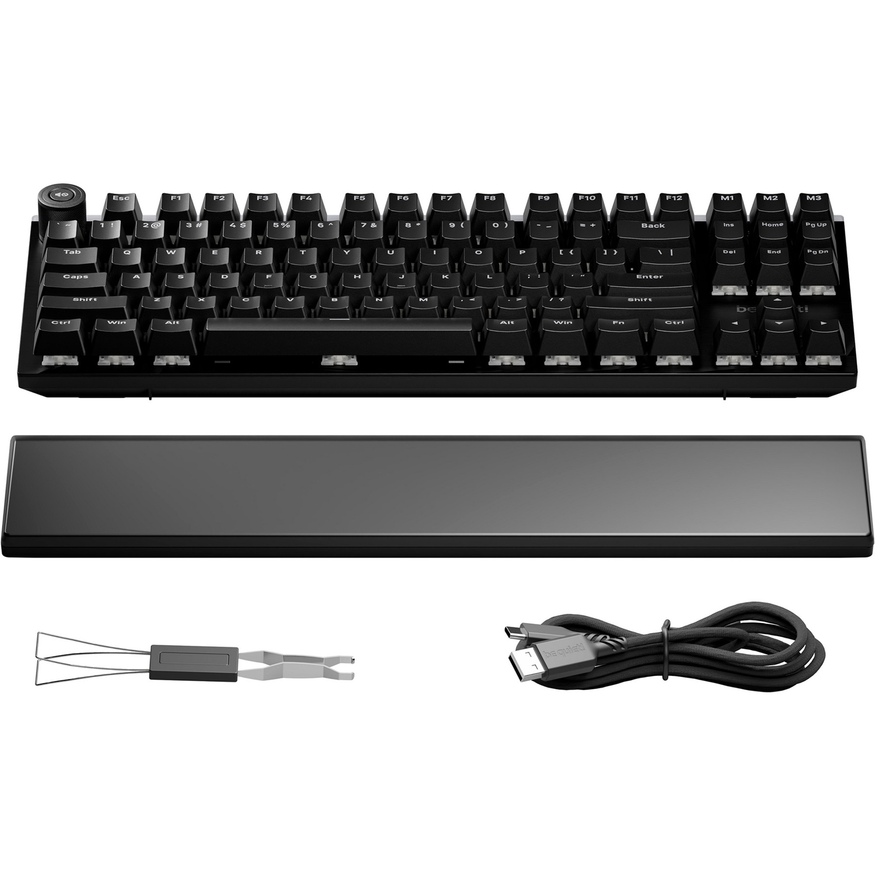 Tastierë Gaming Light Mount TKL / Wired / TKL / Mekanike / Silent V2 Orange / Hot-Swap / ARGB / USB-C - Zezë 7