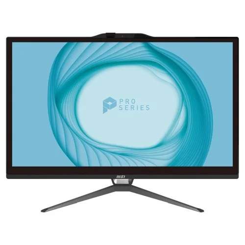 AIO MSI Pro AP222T 13M-045EU, Core i3-13100, 8GB DDR4, 256GB, 21.5" FHD IPS Touch, Tastierë & Maus - Zezë