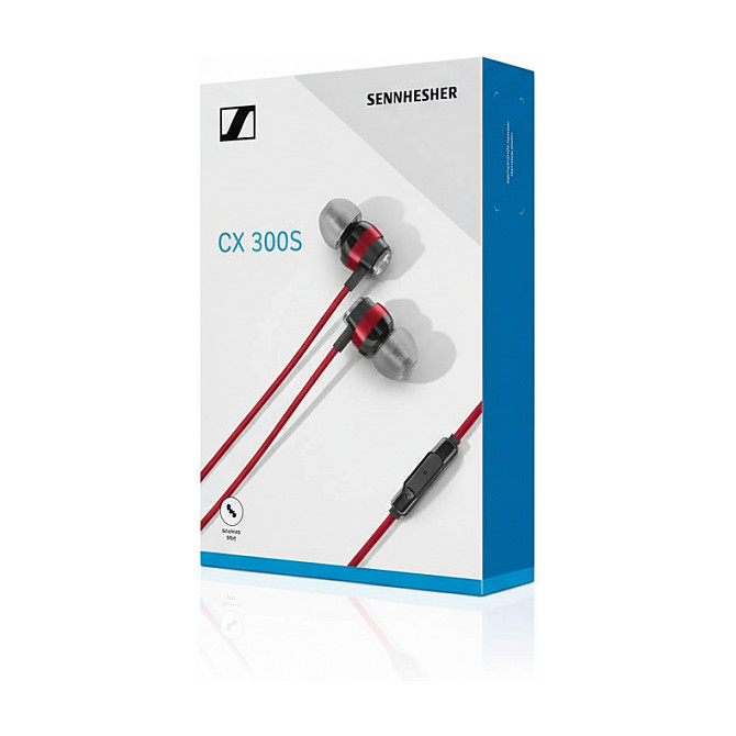 Kufje me kabllo EPOS Sennheiser CX 300S / 3.5mm / In-Ear - Kuqe 2
