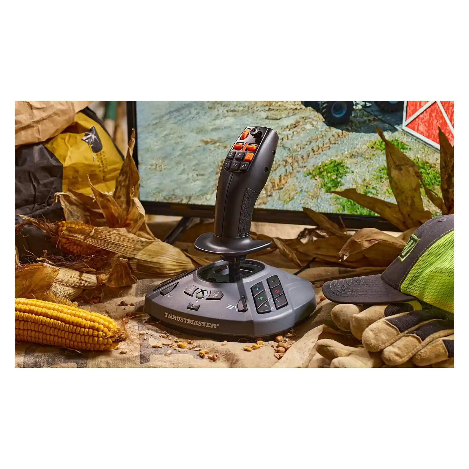 Kontroller,Timon & PedaleThrustmaster SimTask FarmStick X / Agricultural Simulation Joystick for Xbox/PC thumbnail 4