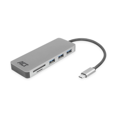 Hub USB-A ACT AC6320, 4x USB-A 3.2 Gen 1, 5 Gbps, Kabllo 50 cm – Zezë 3