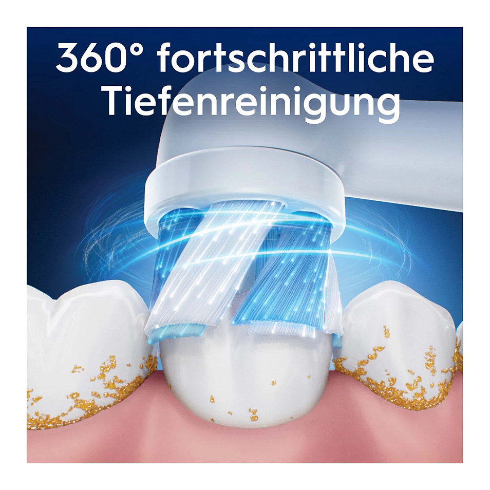 Koka zëvendësuese për furçë elektrike Oral-B iO Ultimate Clean / 2 copë / Deep Cleaning – Bardhë 2