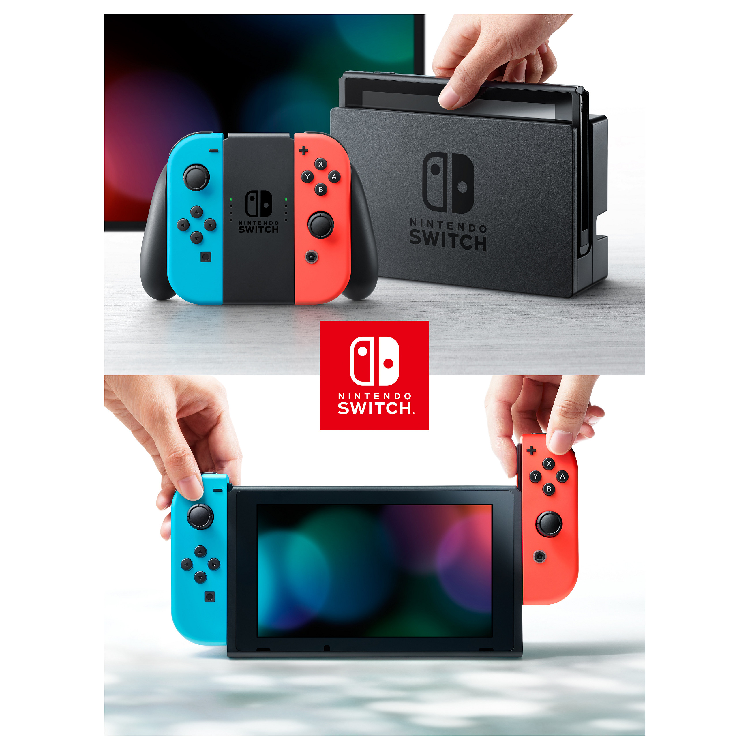 Konzolë Nintendo Switch - Kuq dhe blu 5
